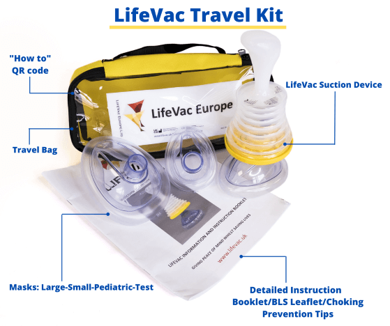 Kit da viaggio anti-soffocamento LifeVac